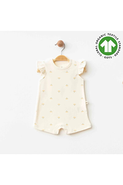 İsmiyle Al Eslenza Baby Shorts Jumpsuit 0044 Beige