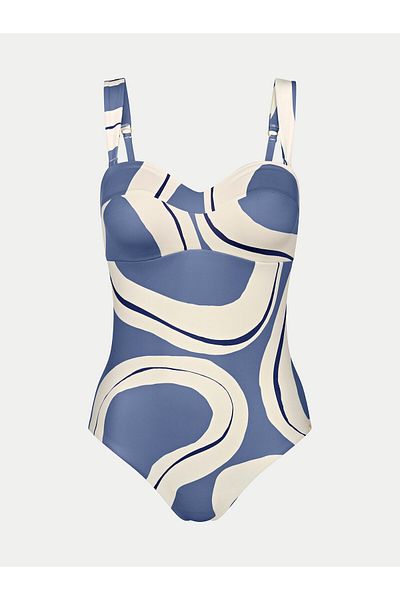 Triumph Costum de baie pentru femei 10214506 SUMMER ALLURE OPD Albastru