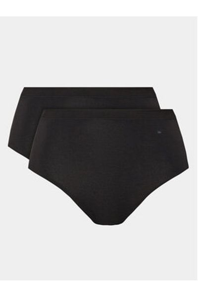 Triumph Women's Set of 2 pairs of classic high waist briefs 10214889 Black