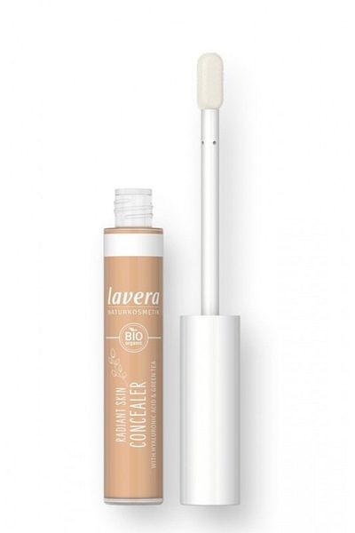 Lavera Corector cearcane si imperfectiuni, Lavera, Radiant Skin Concealer, iluminator, Medium 03