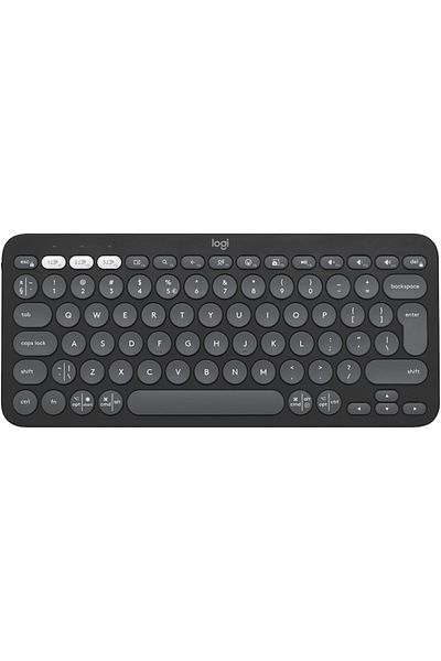 logitech Bluetooth Keyboard Pebble Keys 2 K380s, Multi-Device, Tonal Graphite