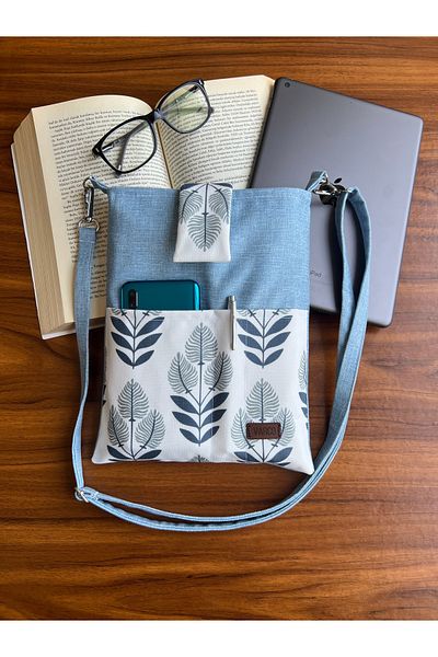 AKSESUARSEPETİ Handmade Pocket, Carrying Strap, Case Bag, Tablet Case, Book Case, Organizer Bag,