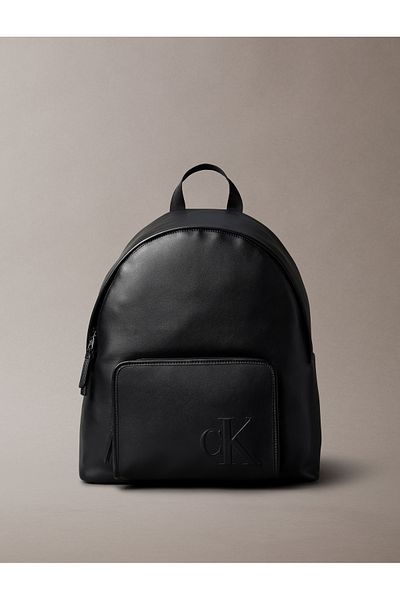 Calvin Klein Men Black Sculpted Impression Backpack
