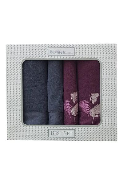 Özdilek Özdi̇lek Golden Palm Anthracite-Murdum Best Set