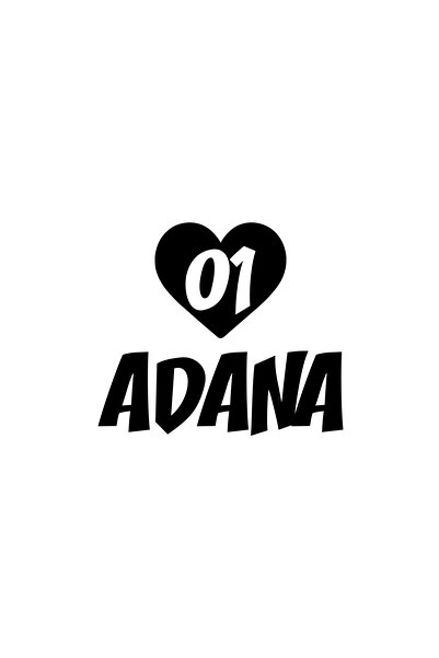 Reysa Tasarım ملصق سيارة قلب 01 أديان مقاس 17x17 سم أسود