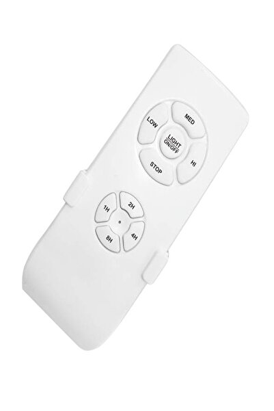 Blackwell Kumandalı 6 MDF Kanat Lambalı Tavan Vantilatörü Beyaz