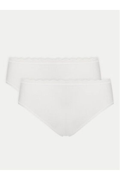 Triumph Women's Set of 2 pairs of classic briefs 10225011 White
