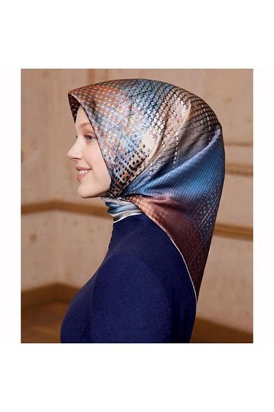 Armine Twill Silk Scarf 8602-33t