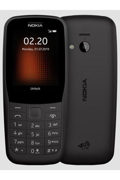 Nokia 220 Dual Sim Mobile Phone - Black