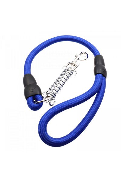 Ropet Leash with shock absorber for large dogs, diameter 20mm, 100cm, Blue, Ropet