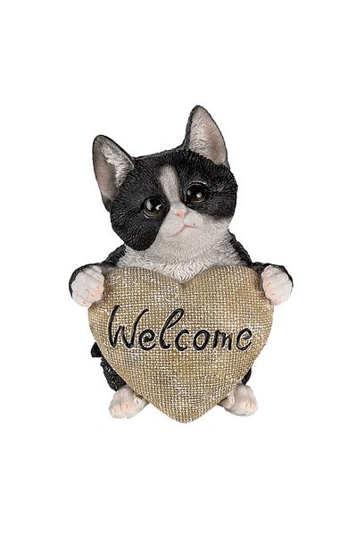 Clayre & Eef Poliresin Figurine Cat 12x9x15 cm