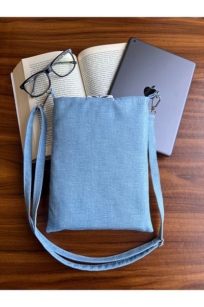 AKSESUARSEPETİ Handmade Pocket, Carrying Strap, Case Bag, Tablet Case, Book Case, Organizer Bag,