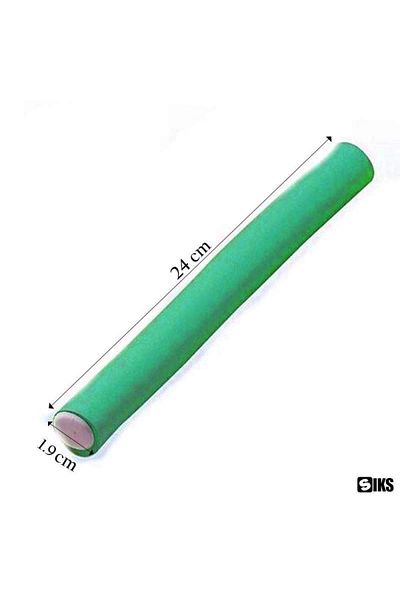 SIKS Set of 10 SIKS® curlers for wet/dry hair, flexible, size 1, turquoise color