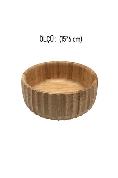ÇELİKAY Mien Bamboo Hollow Bowl 15 cm