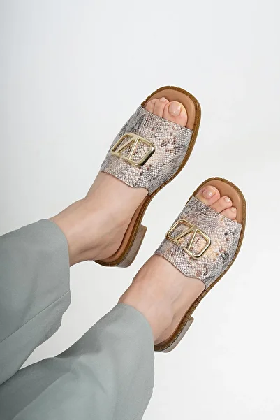 Stilbagshoes VELMA V BUCKLE ΛΕΠΤΟΜΕΡΗΣ ΣΚΟΥΡΑ ΓΥΝΑΙΚΕΙΑ ΠΑΝΤΟΦΛΕΣ ΜΠΕΖ