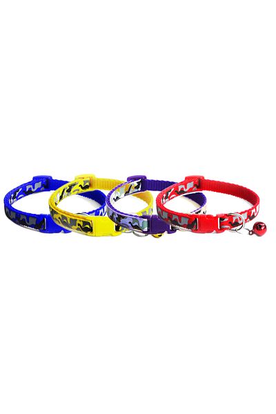 Ropet Set of 4 Ropet® collars, Adjustable, 18-32cm, Multicolor