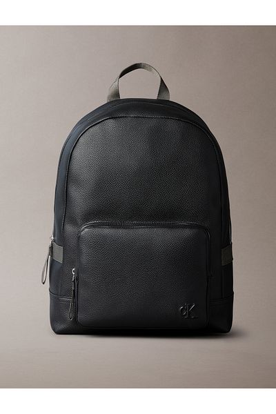 Calvin Klein Men Black Cargo Backpack