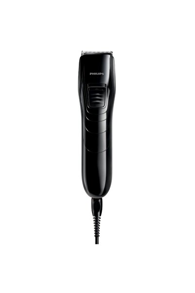 Philips QC5115/15 Hair Clipper with Stainless Steel Blades, 10 Length Settings, Corded Use, Black