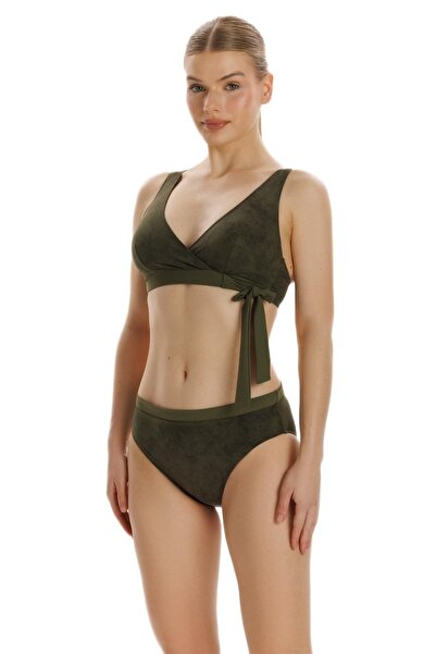 ZEKİ Zeki Yeşil Üçgen Bikini Takımı