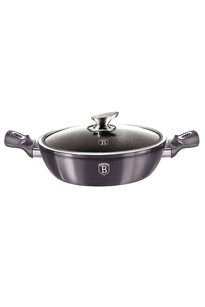 Berlinger Haus Deep frying pan with lid 28 cm Carbon PRO Line