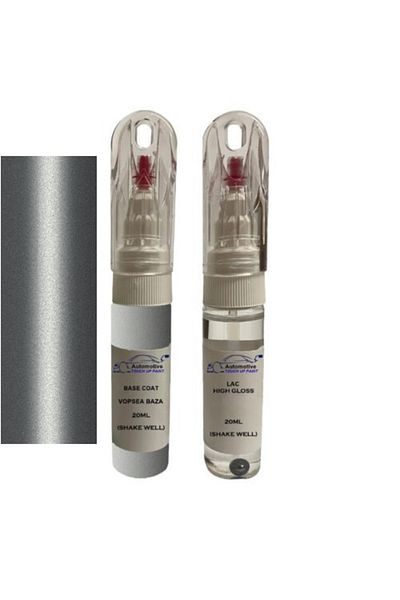 YLKRS AUTOMOTIVE Hyundai Casper touch up paint retouch kit HYSNR (Lower Silver Semi Gloss)