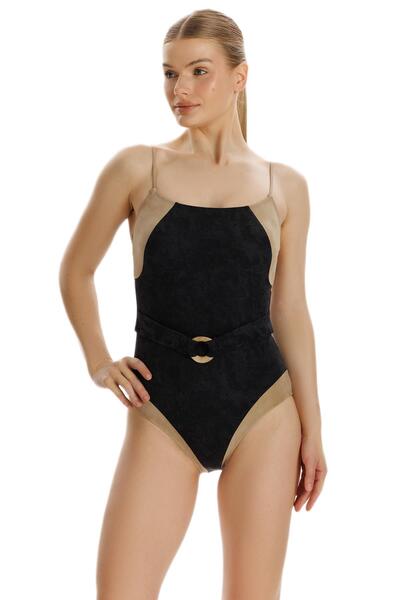 ZEKİ Zeki Viviana Accessory Detailed Swimsuit