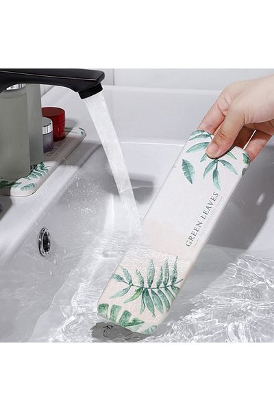 Rolcoassuns Set of 6 Rolcoassuns bathroom accessory holders, diatomite, multicolor