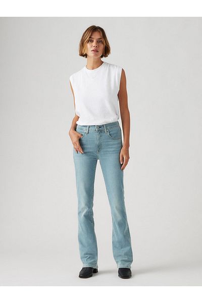 Levi's 725 Pantaloni de jeans albaștri pentru femei High Rise Bootcut 18759-0194
