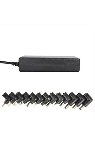FOXMAG24 Laptop charger/adapter 100/120W, 13 plugs, 3-pin power, mains, black