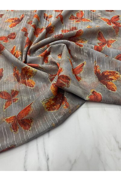 ipekkumaş فستان شيفون لامع منقوش مع تنورة وقميص شال يباع حسب قطع منتجاتنا 1 ق...