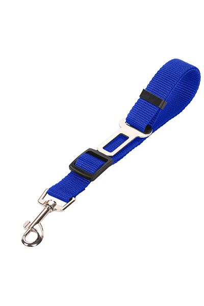 Ropet Lesa centura de siguranta auto pentru caini, pisici, 40-70cm/2.5cm, Albastru