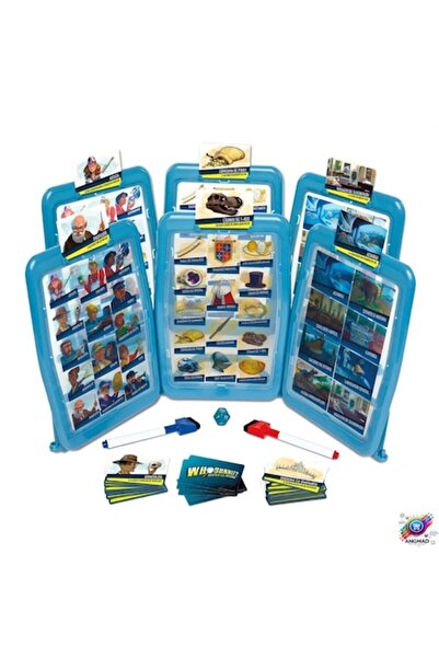 Yulu Joc de societate, Mister la muzeu: 6 cadre cu suporturi, 36 carti, 6 pla...