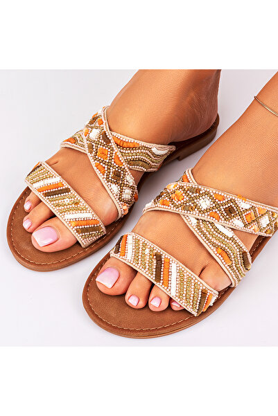 Lush Fashion Women's Slippers Made of Eco-friendly Leather