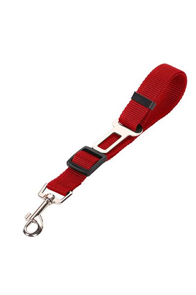 Ropet Car seat belt leash for dogs, cats, 40-70cm/2.5cm, Red