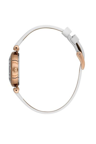 Daniel Klein Dk101-Dk.1.13919-6 White Leather Cord Women Wrist Watch