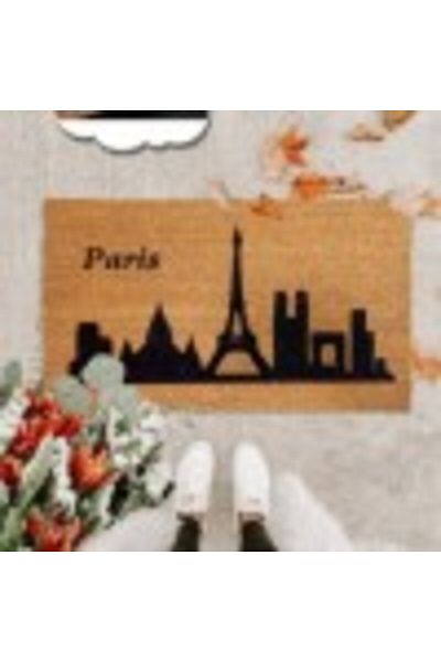 Chilai Home Entrance Mat Coconut Fiber, 40x60cm, Coco Paris Torre