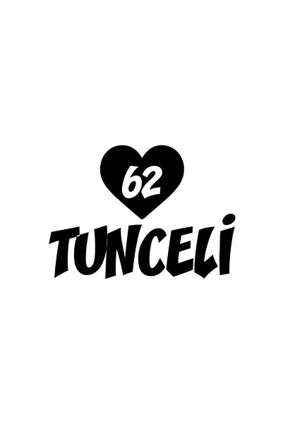 Reysa Tasarım ملصق سيارة سانحورفا على شكل قلب 63 مقاس 17x17 سم أسود