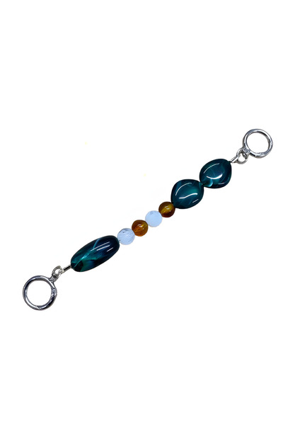 EleganTShoP Λαβή τσάντας με ακρυλικές χάντρες 25 εκ. KSA25