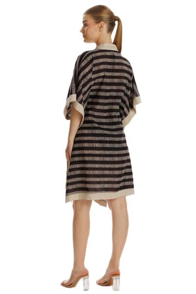 ZEKİ Zeki Breeze Patterned Long Dress