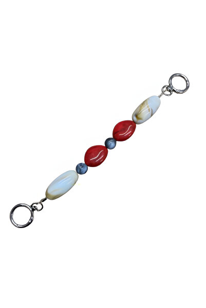 EleganTShoP Λαβή τσάντας με ακρυλικές χάντρες 25 εκ. KSA25