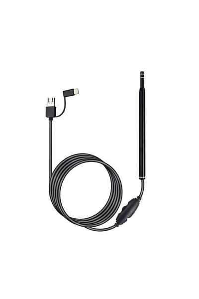 HOZRO Camera Endoscopica HOZRO, Cablu de 2m, Rezistenta la Apa, Conectivitate Wireless, Rezolutie 640x480,