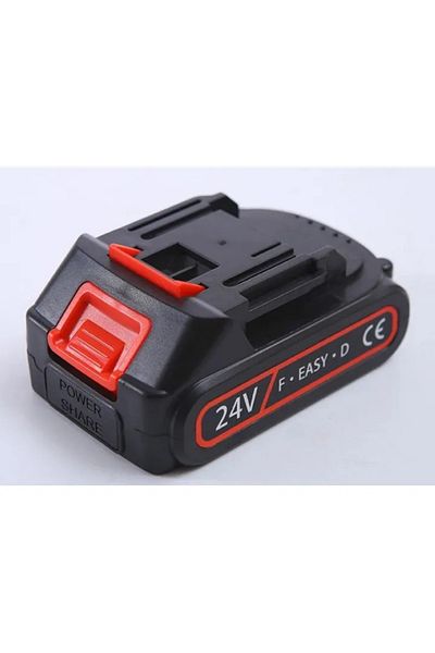 Generic RED RUDOLF 24V battery compatible with Brushcutter, Lawnmower, Chainsaw, Mini saw, Pressure washer
