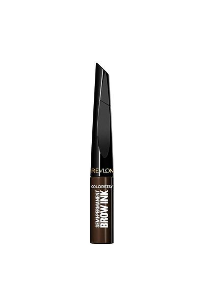 Revlon ColorStay Semi-Permanent Brow Ink with Spoolie Brush, Waterproof - 355 Dark Brown