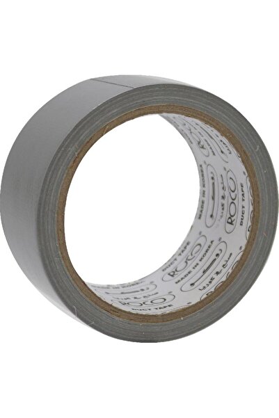 Roco شريط لاصق - 2 بوصة × 12 مترًا، فضي