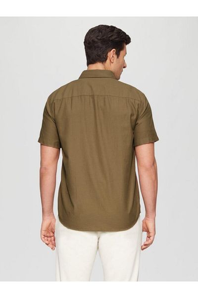 s.Oliver Men's Shirt, Regular Fit With Chest Pocket