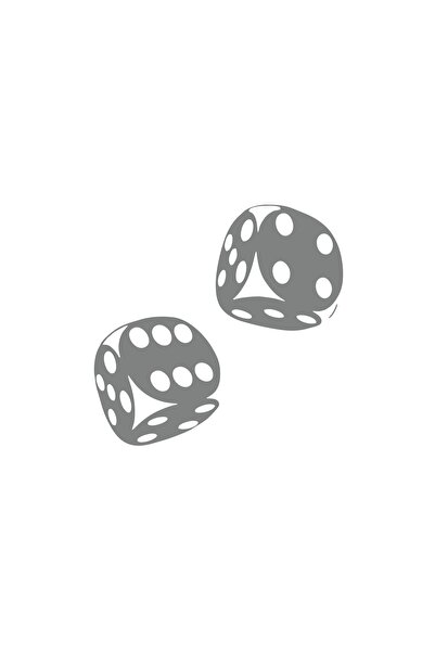 Reysa Tasarım ملصق سيارة زار مقاس 17x17 سم رمادي