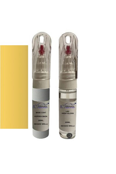 YLKRS AUTOMOTIVE Kit retus vopsea touch up Hyundai Atoz HY1001 (Amarillo Taxi)