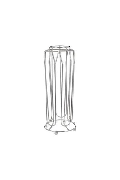 NO BRAND Support for coffee capsules, For Nespresso, 30 units, Metal, 9.5x9.5x24.5cm, Silver