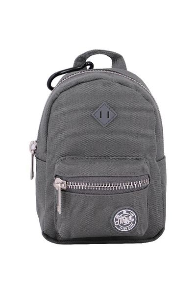 Atrium Classic Mini Backpack with Metal Zipper Pouch Keychain