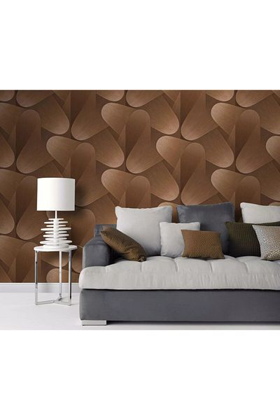 erismann Decorative Wallpaper with Geometric Design, Bedroom Elysium 10423-48